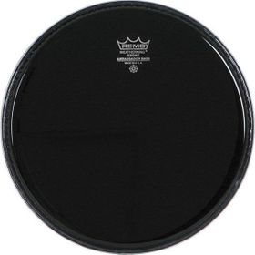 Remo 12'' Black Suede Ambassador Tom Derisi