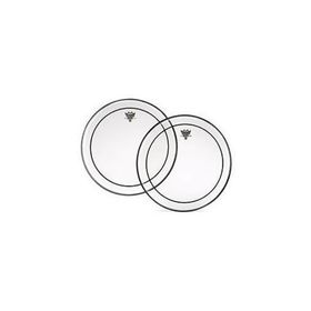 Remo 24'' Pinstripe Clear Kick Derisi