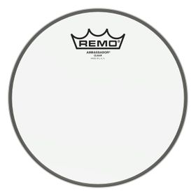 Remo 8'' Ambassador Clear Tom Derisi