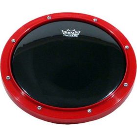 Remo Ambassador Ebony 8 inç Kırmızı Practice Pad