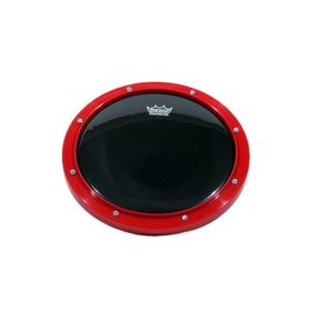 Remo Ambassador Ebony 8 inç Kırmızı Practice Pad