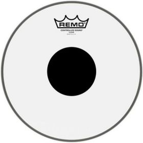 Remo CS-0310-10 Controlled Sound Şeffaf Top Black Dot 10" Davul Derisi