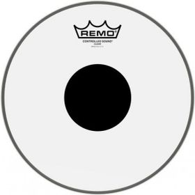 Remo CS-0310-10 Controlled Sound Şeffaf Top Black Dot 10" Davul Derisi