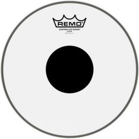 Remo CS-0310-10 Controlled Sound Şeffaf Top Black Dot 10" Davul Derisi