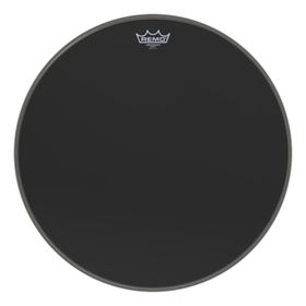 Remo ES-1020-00 20 İnç Ambassador Ebony Bas Davul Derisi