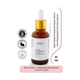 Remos Natural 30 ml Siyah Nokta ve Gözenek Karşıtı Serum