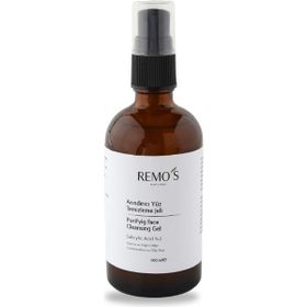 Remos Natural Salisilik Asitli BHA 100 ml Arındırıcı Yüz Temizleme Jeli