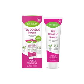 Remove 100 ml + 100 ml Hassas Ciltler Tüy Dökücü Krem