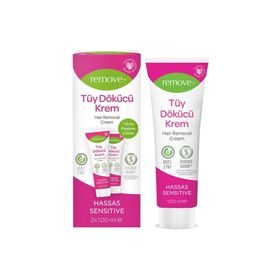 Remove 100 ml + 100 ml Hassas Ciltler Tüy Dökücü Krem