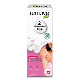 Remove Care 100 ml 2 Adet Hassas Ciltler Tüy Dökücü Krem