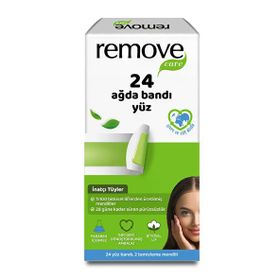 Remove Care İnatçı Tüyler 24'lü Yüz Ağda Bandı