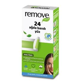 Remove Care İnatçı Tüyler 24'lü Yüz Ağda Bandı