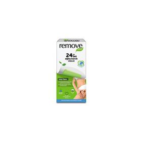 Remove Care İnatçı ve Sık Tüyler 24'lü Vücut Ağda Bandı