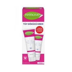 Remove Hassas Ciltler 2x100 ml Tüy Dökücü Krem