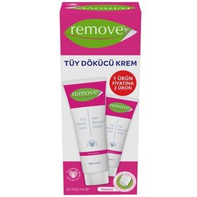 Remove Hassas Ciltler 2x100 ml Tüy Dökücü Krem