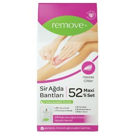 Remove Hassas Ciltler Sir Ağda Bantları 52'li Maxi Set