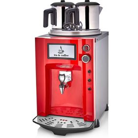 Remta 2 Demlikli Premium Jumbo 15 lt Kırmızı Çay Makinesi