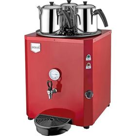 Remta 3 Demlikli Jumbo (DE10) Kırmızı Çay Makinesi