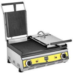 Remta 4000 W 20 Adet Pişirme Kapasiteli Teflon Çift Kapaklı Tost Makinesi Gri