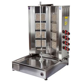 Remta 8 Radyanlı Alttan Motorlu V Model LPG CE Belgeli Döner Ocağı