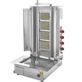 Remta Alttan Motorlu 4 Radyanlı D08A Tüplü Döner Makinası Ocağı