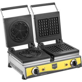 Remta Çiftli Kare Çiçek Model 21 Çap W21 Elektrikli Waffle Makinası