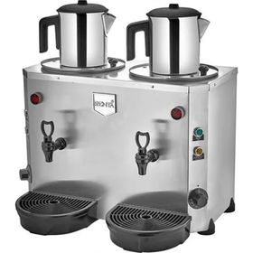 Remta Mini Jumbo 9+9 lt İki Demlikli Çay Kazanı Makinesi