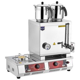Remta N11-T 30 Model Çift Demlikli Doğalgaz 23 lt Çay Kazanı