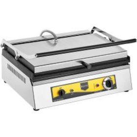 Remta R68 2500 W 30 Adet Pişirme Kapasitesi Çelik Elektrikli Izgara ve Tost Makinesi Gri