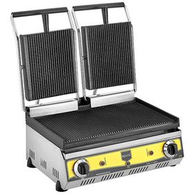 Remta R80 20 Dilim Çift Kapaklı 2400 W 10 Adet Pişirme Kapasitesi Çelik Izgara ve Tost Makinesi