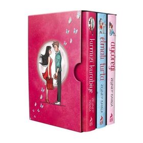 Ren Kitap Ayçöreği - Elmalı Turta - Kırmızı Kurabiye Seti - 3 Kitap Takım