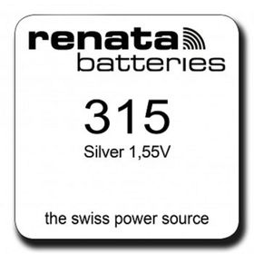 Renata SR716SW 315 Kol Saati Pili