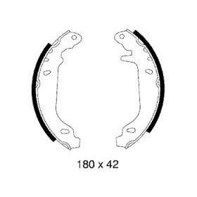 Renault 11 180x 42 mm Pabuçlu Arka Fren Balatası