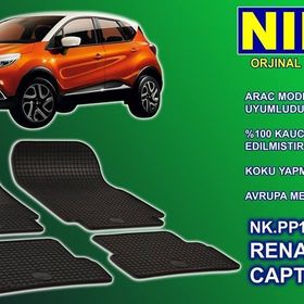 Renault Captur 2013 Kauçuk Paspas