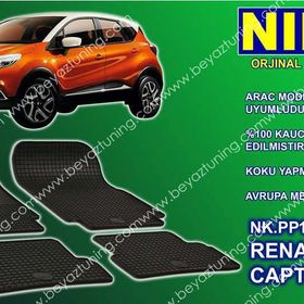 Renault Captur 2013 Sonrası Paspas