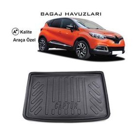 Renault Captur 2013 Ve Sonrası 3d Bagaj Havuzu