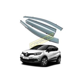 Renault Captur 2015-2018 Krom Cam Rüzgarlığı