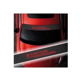 Renault Captur Karbon Ön Cam Oto Sticker