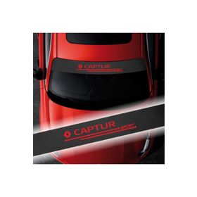 Renault Captur Karbon Ön Cam Oto Sticker
