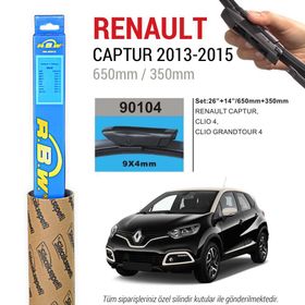 Renault Captur RBW 2013-2015 Muz Silecek Takımı