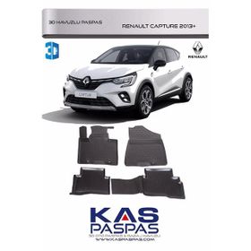 Renault Captur Sonrası 3D Havuzlu Paspas