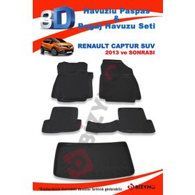 Renault Captur Suv 2013 Sonrası Bagaj Havuzu