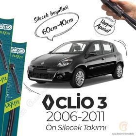 Renault Clio 3 2006-2011 Muz Silecek Takımı