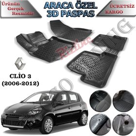 Renault Clio 3 2006 Havuzlu Paspas
