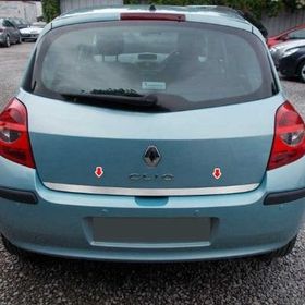 Renault Clio 3 Hb Formlu 2006-2013 Krom Bagaj Alt Çıtası