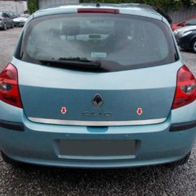 Renault Clio 3 Hb Formlu 2006-2013 Krom Bagaj Alt Çıtası