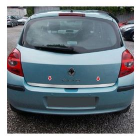 Renault Clio 3 Hb Formlu 2006-2013 Krom Bagaj Alt Çıtası