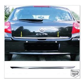 Renault Clio 3 Hb Paslanmaz Çelik 2005-2012 Krom Bagaj Alt Çıtası