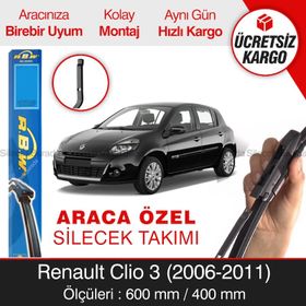 Renault Clio 3 RBW 2006-2011 Muz Silecek Takımı
