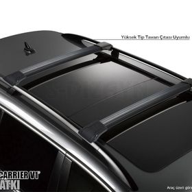 Renault Clio 3 Sw 2006-2012 Siyah Wingcarrier Ara Atkı